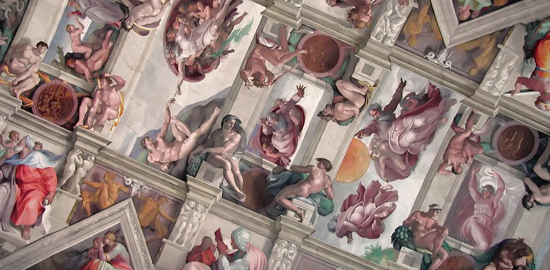 Plafond de la Chapelle Sixtine