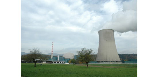 La centrale nucléaire de Gösgen, dans le canton de Soleure