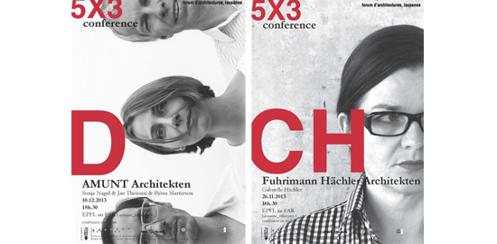 5x3, Série de conférence au f'ar