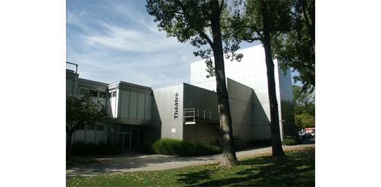 Théâtre de Vidy, conçu par Max Bill pour l'exposition nationale suisse de 1964