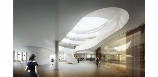 Projet "L'Equité ", du bureau d'architecture Ruprecht Architekten à Zurich