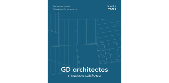 Couverture du premier opus de la série Bâtisseurs suisses: GD architectes
