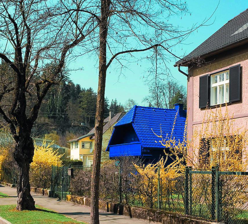 «Haus Blau» im Kontext (Foto: Rainer Wührer)