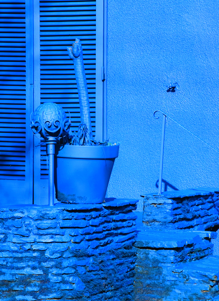 «Haus Blau», Detail (Foto: Rainer Wührer)