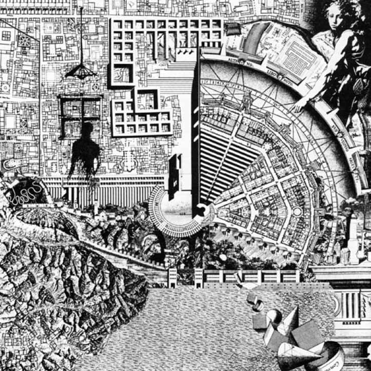 Aldo Rossi mit Eraldo Consolascio, Bruno Reichlin, Fabio Reinhart, La città analoga, 1976