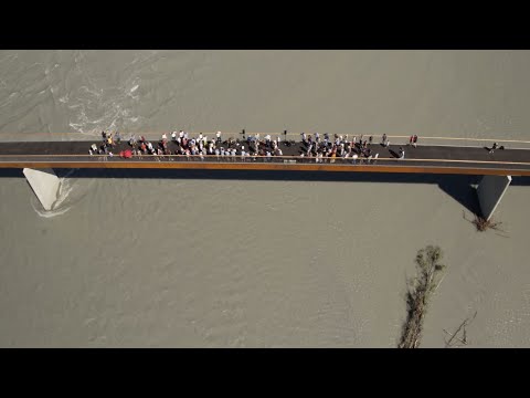 Preview image for the video "Langsamverkehrsbrücke Buchs-Vaduz".