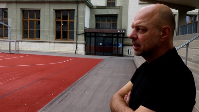 Preview image for the video "Aus- und Umbau Pestalozzi-Schulhaus Basel. Teil 1: Hintergrund, Juli 2021".