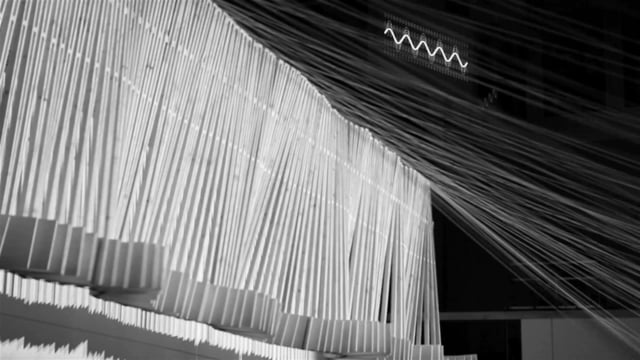 Preview image for the video "Mise-en-scène N05 - Tra equilibrio e energia, sottrazione e sequenza. Luogo: Accademia di Architettura di Mendrisio. Data: 2013-14, Semestre Autunnale. Concept: Atelier Orizzontale Blumer. Riprese: Alberto Canepa" - Thumbnail.